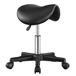 Activo Collection Tabouret de selle ergonomique réglable et roulant, Noir / Sans dossier