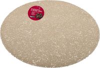 Gerimport Placemat - Goud - Rond - 40 cm - Kunststof