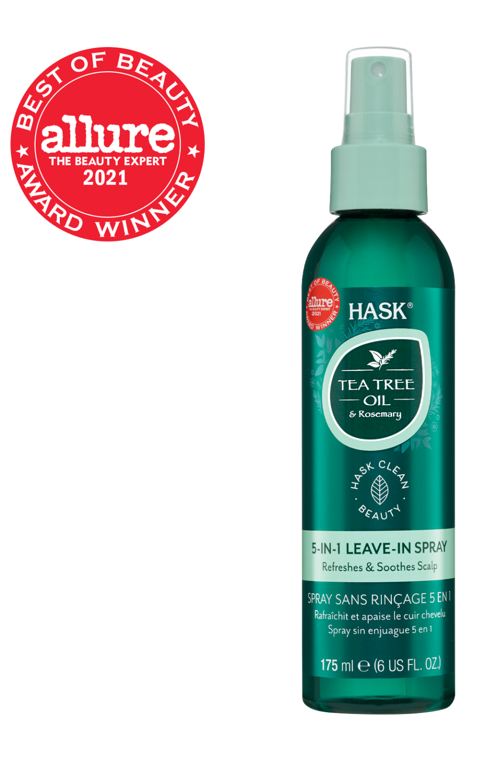 Hask Teatree Oil & Rosemary 5-in-1 Leave-In Spray
