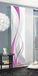 Home fashion Carlisle Schuifgordijn, canvas, violet, 245 x 60 cm