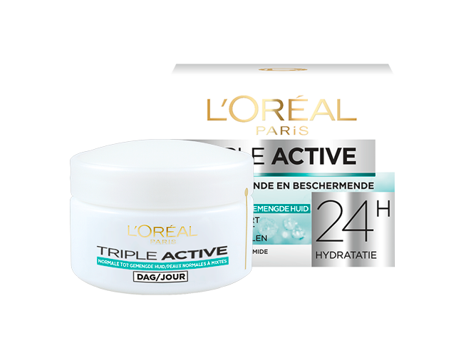 L'Oréal Skin Expert Triple Active Day Cream Hydrating Normal to Combination Skin 50ml