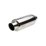 Simoni Racing ESR085 Exhaust Muffler Rounded, Inox