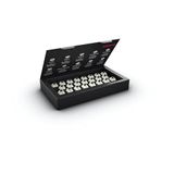 CHERRY MX BLACK CLEAR TOP SWITCH KIT, Doos met 23 Mechanische Toetsenbordschakelaars, voor DIY, Hot Swap of Gaming Keyboard, Lineaire Schakelaar zonder Klik, Krachtig en Direct