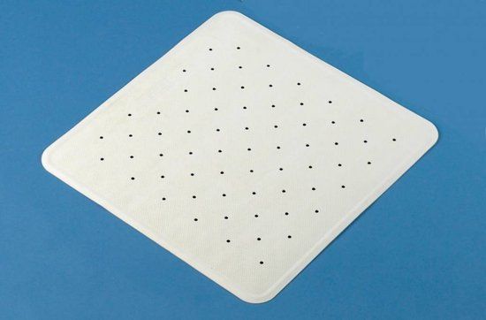 Adhome Douche/Badmat antislip 54x54cm - Blauw