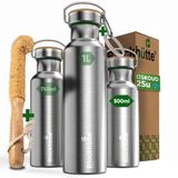 Blockhütte Thermosfles RVS 500ml Zilver