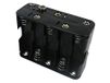 RS PRO Batterijhouder voor snap-in montage voor 10 x AA batterijen
