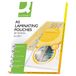 Q-Connect Lamineertas, 153 x 216 mm, 80 mm, DIN A5, doos met 100 stuks