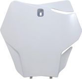 UFO Plaque numéro frontale blanc gas MC