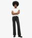 Superdry Slimfit jeans met middelhoge taille en wijduitlopende pijpen - Dames - Jeans