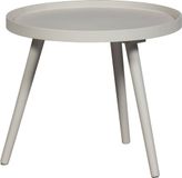 WOOOD Mesa Bijzettafel M - Hout - Zand - 45 cm x Ø45