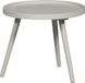 WOOOD Mesa Bijzettafel M - Hout - Zand - 45 cm x Ø45