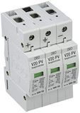 OBO Bettermann SurgeController V20 driepolig voor fotovoltaïsche installaties 1000V DC