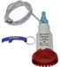 Pompe submersible - Pompe à eau - 12 V - 19 l/min - Avec clapet anti-retour et filtre