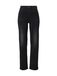 Levi's 723 High Rise Straight Black Denim Jeans