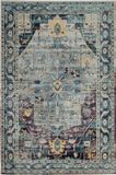 Safavieh Crystal Collectie Vloerkleed, Teal & Paars, 152 x 244 cm