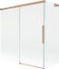 Mexen Rox L paroi de douche 2 pièces coulissant 150 + 70 x 150 cm, transparent, cuivre brossé