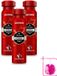 Old Spice Vaporisateur Astronaut 3 x 150 ml
