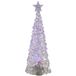 Svenska Living Verlichte piramide kerstboom - acryl - 30 cm - color changing