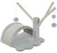 Arbre à chat - Petit arbre d'escalade avec niche - 40 cm - 2 jouets (balles) - Tapis griffoir - Peluche - Gris clair