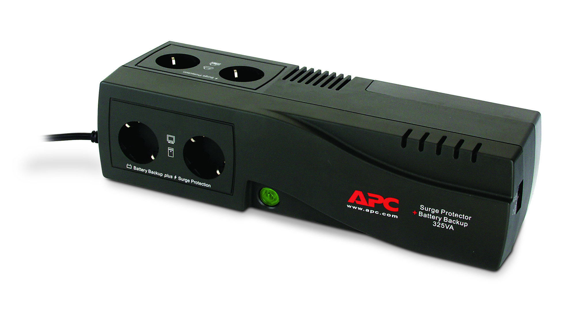 APC APC Back-UPS BE325-GR Noodstroomvoeding - 4x stopcontact, 325VA