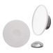 Bosign Miroir grossissant rond blanc 15x grossissement