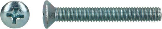 pgb-Europe PGB-FASTENERS Metaalschroef BVK DIN 966H M 4x16 Zn