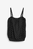 Next Dames Blouson-tankinitop Zwart