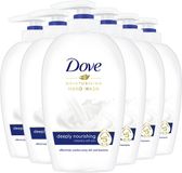 Dove Deeply Nourishing Hand Soap - 6 x 250ml - Pump - Value Pack