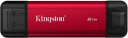 Kingston Technology 2TB Draagbare SSD met Dual USB-A/C, tot 1050MB/s USB 3.2 Gen 2