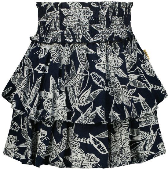 Vingino - Qitty - Meisjes - Mini rokken - Dark Blue - Viscose - Maat 152