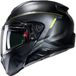 HJC RPHA 91 Combust Noir Jaune MC3HSF Casque modulable