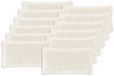 vidaXL - Kussensloop - 12 stuks - HEERLEN - Wit - 40 x 80 cm - PV Fleece