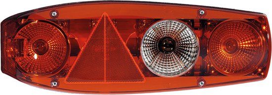 Hella Achterlicht Caraluna II Rem/ Knipper/ Mist/ Zijmarkering/ Driehoek Reflector Links