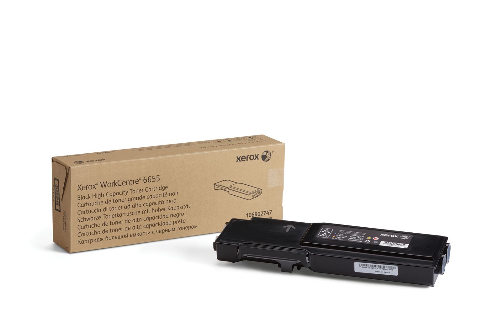 Xerox WorkCentre 6655 Toner Cartridge - Black (12000 Pages)