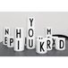 Design Letters Arne Jacobsen Vintage Mok A Wit Porselein 300 ml
