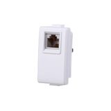 Elektronova Telefoonbus RJ11 compatibel Bticino Matix aansluiting type K10 kleur wit - verpakking 1 stuk