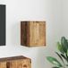 Meuble TV mural - banc TV - meuble TV en bois ancien 30 x 31 x 40 cm bois d'ingénierie