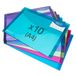Rapesco 1681 ECO ID Documentenmappen met Drukknoop, A4, Set van 10 | Gerecyclede, Diverse Felle Transparante Kleuren