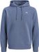 JJ REBEL JACK & JONES JREBREBEL LOGO SWEAT HOOD NOOS Heren Sweatshirt Vintage Indigo M