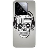 Xiaomi Bedrukt siliconen hoesje compatibel met Skull music
