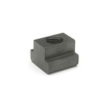 Ganter Normelemente | Moeren voor T-moeren - DIN 508-22-M16-10 | sterkteklasse 10 | gepolijst | 2 stuks