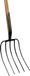Talen Tools Mestvork - 5 tanden - Vaste veer - 85 cm steel