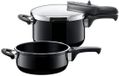 WMF 32.0101.4867 Snelkookpan 7,5 L Zwart Edelstaal