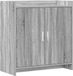 vidaXL Dressoir Grijs Sonoma 72 x 36 x 80 cm Bewerkt hout
