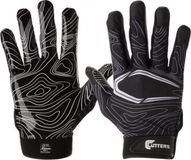 Cutters American Football NFL S150 Game Day TOPO Receiver Gloves Zwart Small/Medium