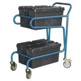 FIMM Bakkenwagen 100 kg voor nestbare bakken van 600 x 400 mm