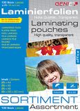 Lamineerfolietas Genie Lamineerfolietas set 4 soorten Genie 10260 100st