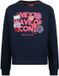 Vingino Noura Meisjes Sweater Donkerblauw Katoen Maat 152