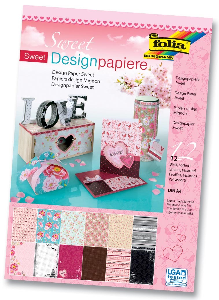 Folia Designpapier sweet