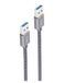 Shiverpeaks Basic-S câble USB USB 3.2 Gen 2 (3.1 Gen 2) 0,5 m USB A 10 Gbit/s Gris